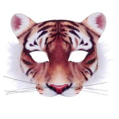 Maska - škraboška - tygr - safari - dětská