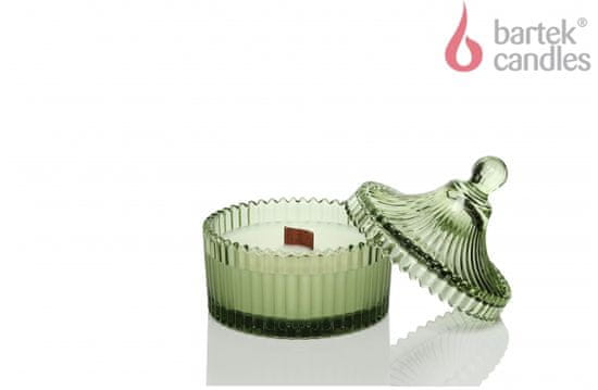 Bartek !!!NOVINKA!!! Luxusní parfemovaná svíčka v křišťálové dóze SPA RETREAT - eucalyptus and sandalwood150g
