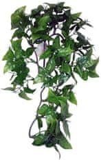 KOMODO Dekorace umělá rostlina - popínavá Philodendron 30cm