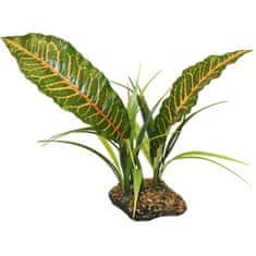 KOMODO Dekorace umělá rostlina - list Tropical Canopy 31cm