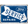 NOSTALGIC-ART Retro cedule 200x300 Ford Servis and Repairs
