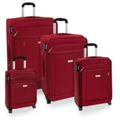 AVANCEA® Sada cestovních kufrů GP8170 červená 2W XS,S,M,L