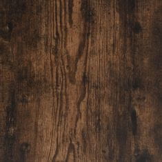 Petromila Úložný box kouřový dub 70 x 40 x 38 cm kompozitní dřevo