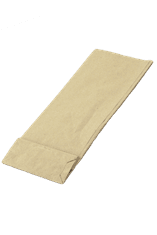 ECOFOL Papírový sáček 9+4x21 cm hnědý krt/1200 ks Balení: 1200