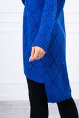 Kesi Dámský svetr s geometrickým vzorem Insistio Mauve modrá univerzální