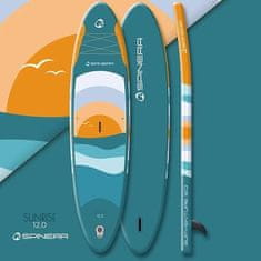 SPINERA paddleboard SPINERA Sunrise 12' combo kajak set