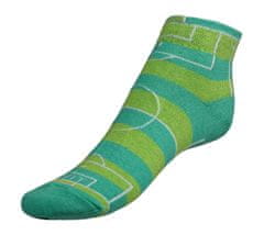 Bellatex Ponožky nízké Fotbal - 43-46 - zelená