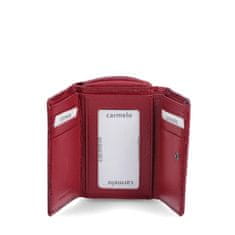 Carmelo červená dámská peněženka 2105 M CV