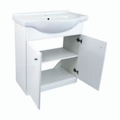 BPS-koupelny Koupelnová skříňka s keramickým umyvadlem Gio 75