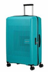 American Tourister Skořepinový cestovní kufr Aerostep L EXP 101,5/109 l tyrkysová