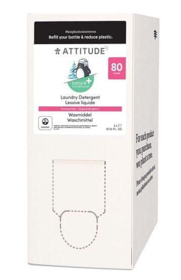 Attitude Prací gel pro děti bez vůně - náhradní kanystr 2 l