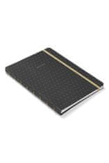 Filofax Zápisník Notebook Moonlight A5, černý