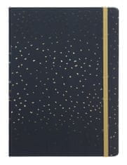Filofax Zápisník Notebook Confetti A5, Charcoal