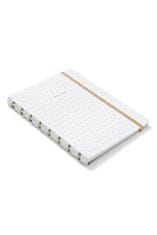 Filofax Zápisník Notebook Moonlight A5, bílý