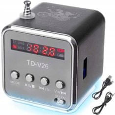 Iso Trade Mini bezdrátový reproduktor s rádiem GB12274 - 80 dB
