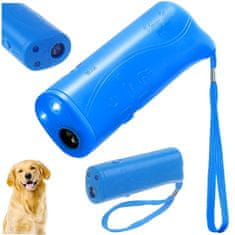 Iso Trade Ultrazvukový odpuzovač psů | modrý