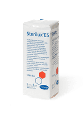 Prodyšné gázové kompresy Sterilux ES, nesterilní 100 ks 5 x 5 cm