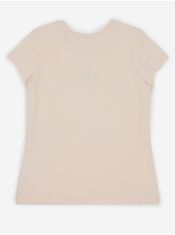 Calvin Klein Světle růžové holčičí tričko Calvin Klein Jeans 116