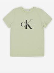 Calvin Klein Světle zelené holčičí tričko Calvin Klein Jeans 128