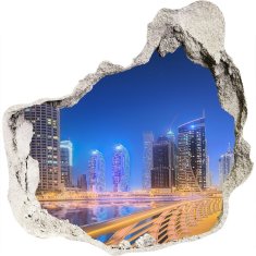 Wallmuralia Fototapeta díra na zeď Dubaj 75x75 cm