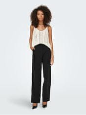 ONLY Dámské kalhoty ONLLANA-BERRY Straight Fit 15267759 Black (Velikost 34)
