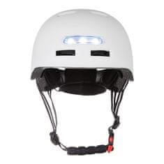 Bluetouch Bezpečnostní helma BLUETOUCH bílá s LED - L