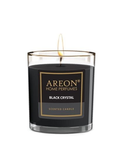 Areon Vonná svíčka AREON SCENTED CANDLE - Black Crystal