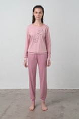 Vamp Dámské pyžamo 15973 - Vamp staro-růžová S