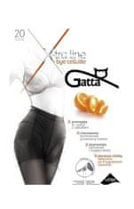 Gatta Dámské punčochové kalhoty Gatta Bye Cellulite 20 den 5-XL nero 5-XL