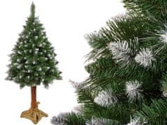 shumee Umělý vánoční stromek z diamantové borovice 220 cm na prémiovém kmeni