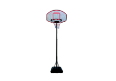 shumee Basketbalový košík Mobilní nastavitelný stojan 190-250 cm CDB-003A