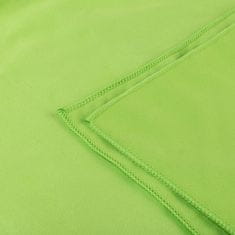 Spokey SIROCCO M Rychleschnoucí ručník s odnímatelnou sponou, zelený, 40 x 80 cm