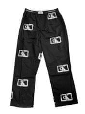 Calvin Klein Pánské kalhoty na spaní NM2390E B88 černá s potiskem - Calvin Klein černá s potiskem XL