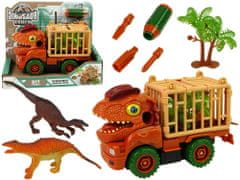 shumee Rozeberte Dinosaur Truck Transporter oranžové příslušenství
