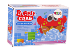 Koupelová hračka Generátor mýdlových bublin Červený krab