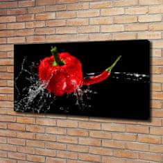 Wallmuralia Foto obraz canvas Červené papriky 120x60 cm