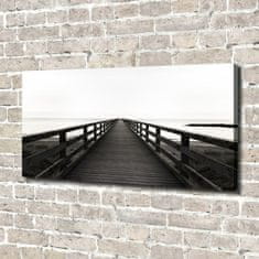 Wallmuralia Foto obraz canvas Dřevěné molo 140x70 cm