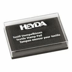 HEYDA Razítkovací polštářek na textil - černý