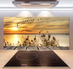 Wallmuralia Panel do kuchyně Molo nad jezerem 120x60 cm