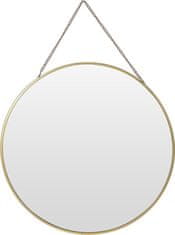 Home&Styling Kulaté zrcadlo nástěnné s přívěskem, O 29 cm