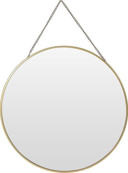Home&Styling Kulaté zrcadlo nástěnné s přívěskem, O 29 cm