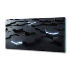 Wallmuralia Dekorační panel sklo Abstrakce 120x60 cm