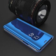 IZMAEL Pouzdro Clear View pro Huawei P40 Lite - Stříbrná KP8953