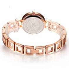 IZMAEL Hodinky SHENGKE Luxury-Zlatá/Růžová KP4370