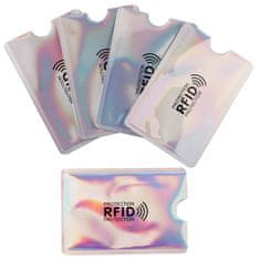 IZMAEL Ochranný obal na kartu RFID-Strieborná KP6633