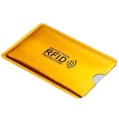 IZMAEL Ochranný obal na kartu RFID-Strieborná KP6633