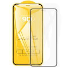 IZMAEL 9D ochranné sklo Fénix pro Apple iPhone XR/iPhone 11 - Černá KP16407
