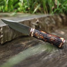 IZMAEL Outdoorový nůž P3233-Černá/Hnědá KP18122