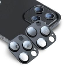ESR Temperované sklo na kameru pro Apple iPhone 12 Pro Max - Černá KP14858