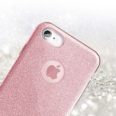 IZMAEL Třpytivé pouzdro pro Apple iPhone X/iPhone XS - Růžová - Typ 2 KP16095